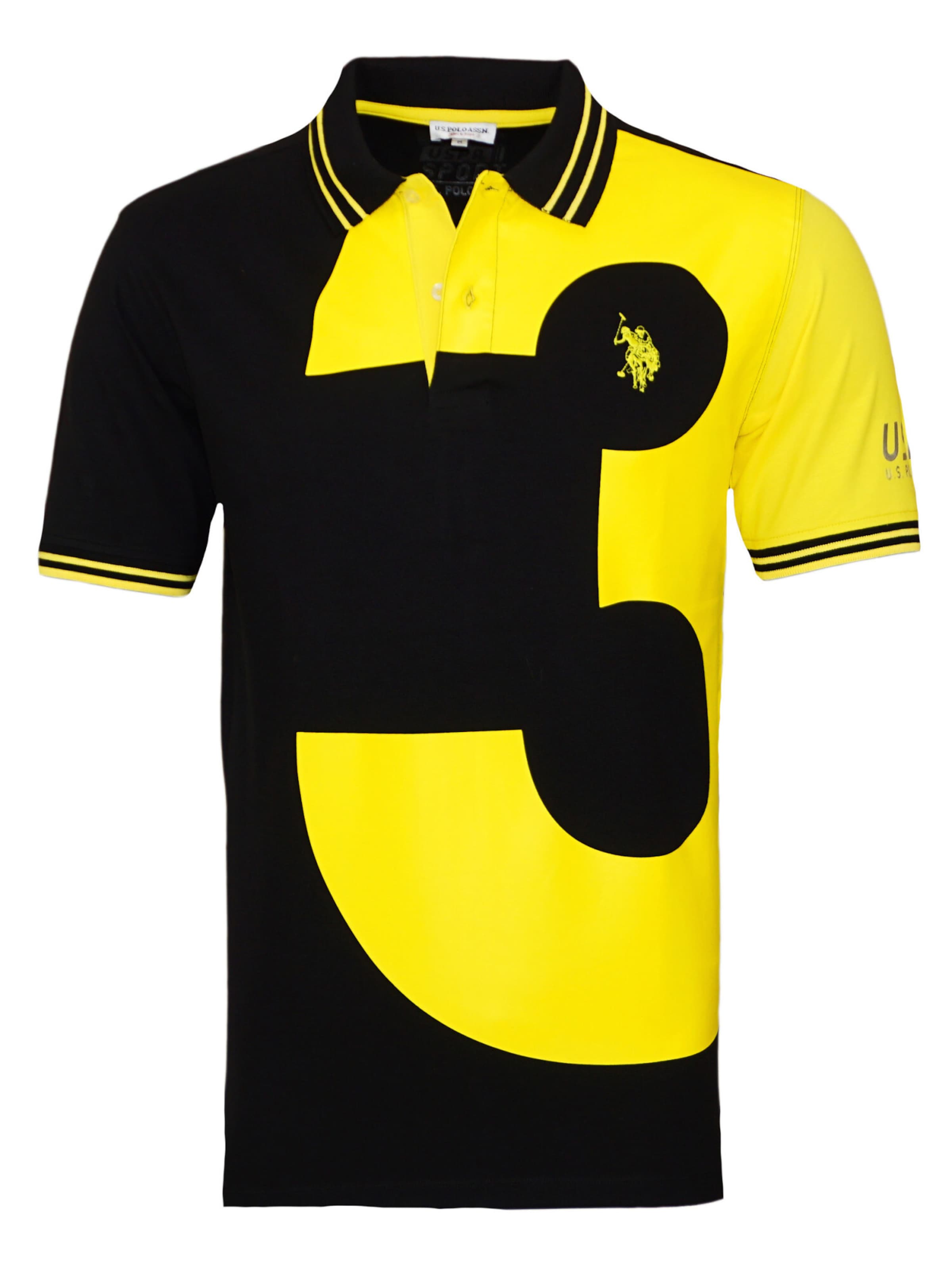 U.S. POLO ASSN. Koszulka w kolorze czarny: przód