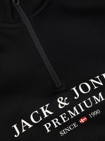 JACK & JONES Mikina 'BLUASTON' – černá