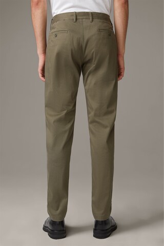 STRELLSON Slim fit Pants 'Code' in Green