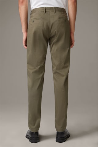 STRELLSON Slim fit Trousers 'Code' in Green