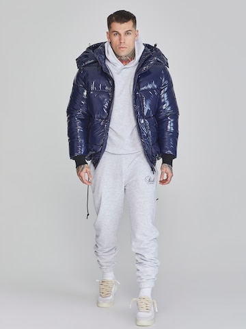 SikSilk Winterjas in Blauw