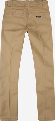 NAME IT Regular Trousers 'SILAS' in Beige