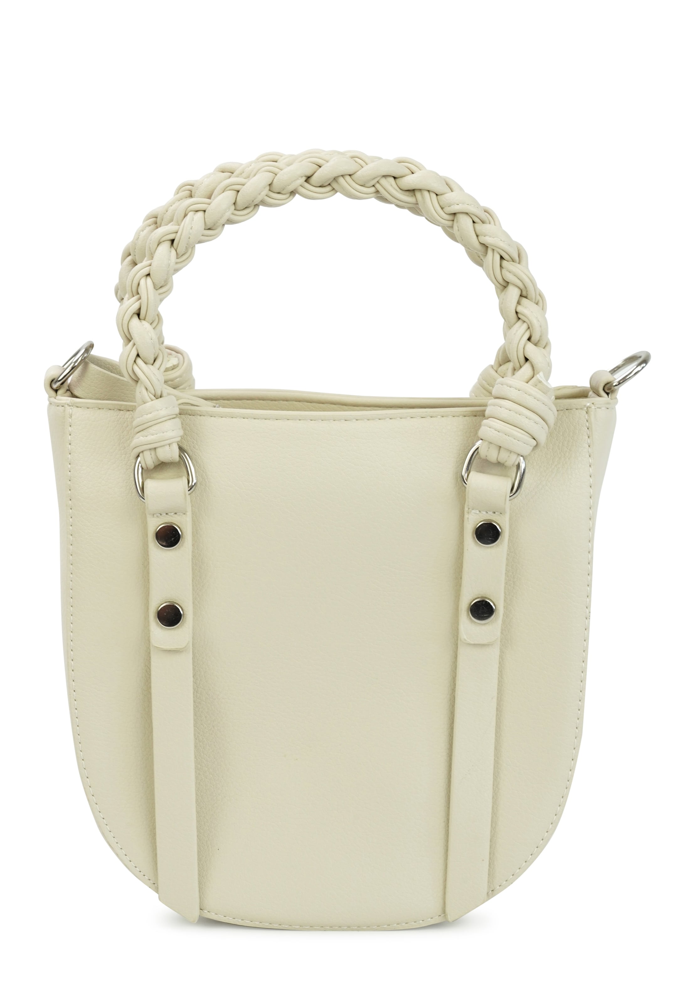 HARPA Shoulder Bag 'HAYA' in White: front