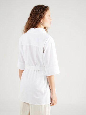 Chemisier 'TEXAS' Max Mara Leisure en blanc