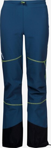 VAUDE Outdoor broek 'Capacida' in Blauw: voorkant