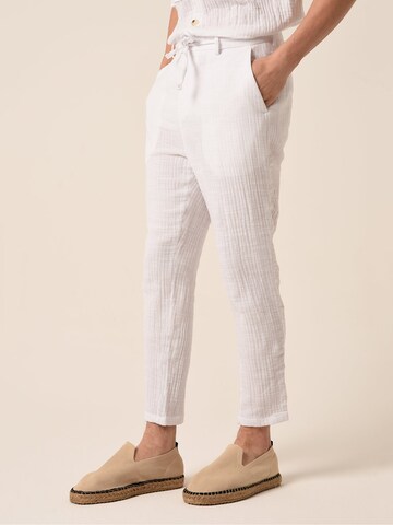 Slimfit Pantaloni di Antioch in bianco