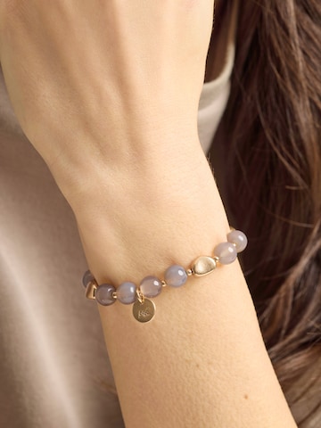 A&C Oslo – Nordic Design Jewellery Bracelet 'Sandy Beach' in Gold: front