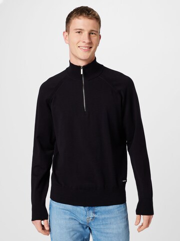 Calvin Klein - Jersey en negro: frente