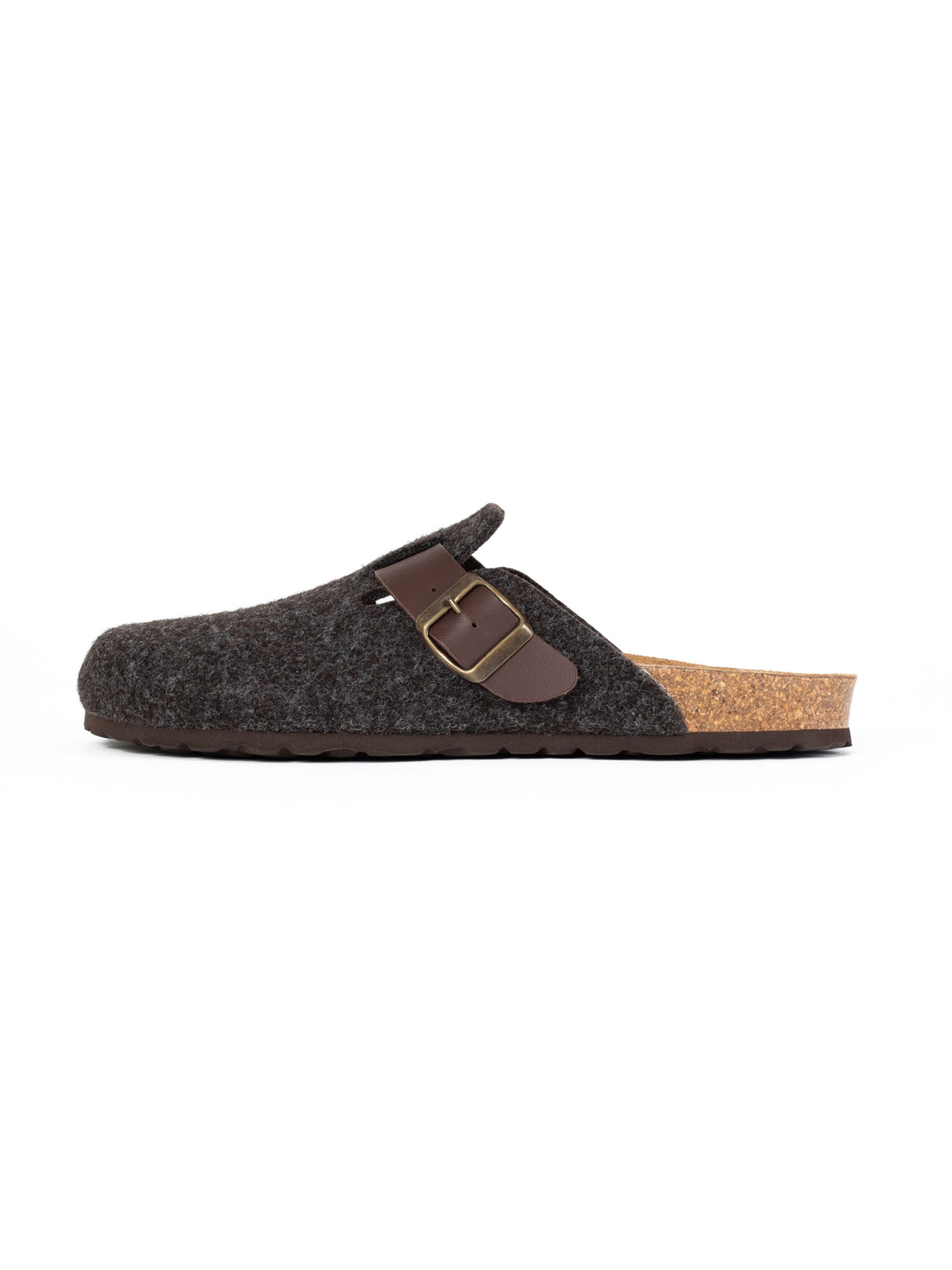 Bayton Clogs in Braun: Vorderseite