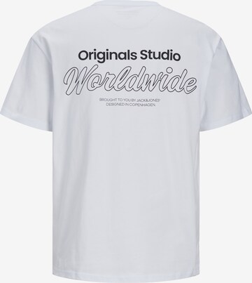 T-Shirt 'Vestebro' JACK & JONES en blanc