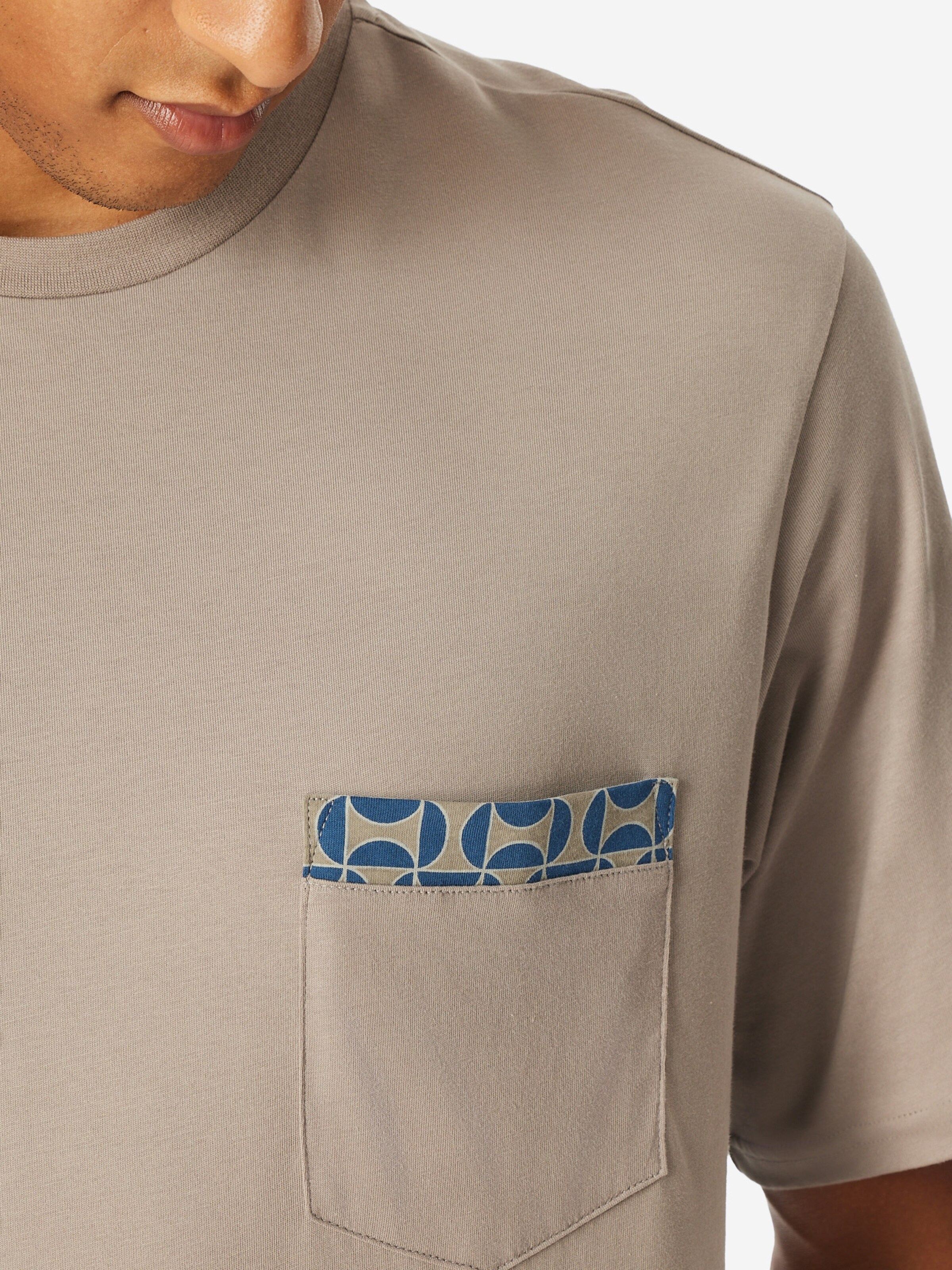 SCHIESSER Shorty 'Comfort Nightwear' in Beige