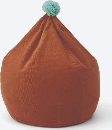 OYOY LIVING DESIGN Sitzsack 'Beanbag' in Braun: predná strana