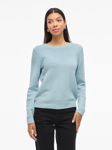 VILA Sweater in Blue: front