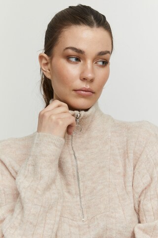b.young Pullover 'MARTINE' in Beige