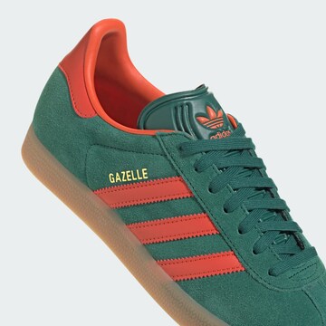 ADIDAS ORIGINALS - Sapatilhas baixas 'Gazelle' em verde