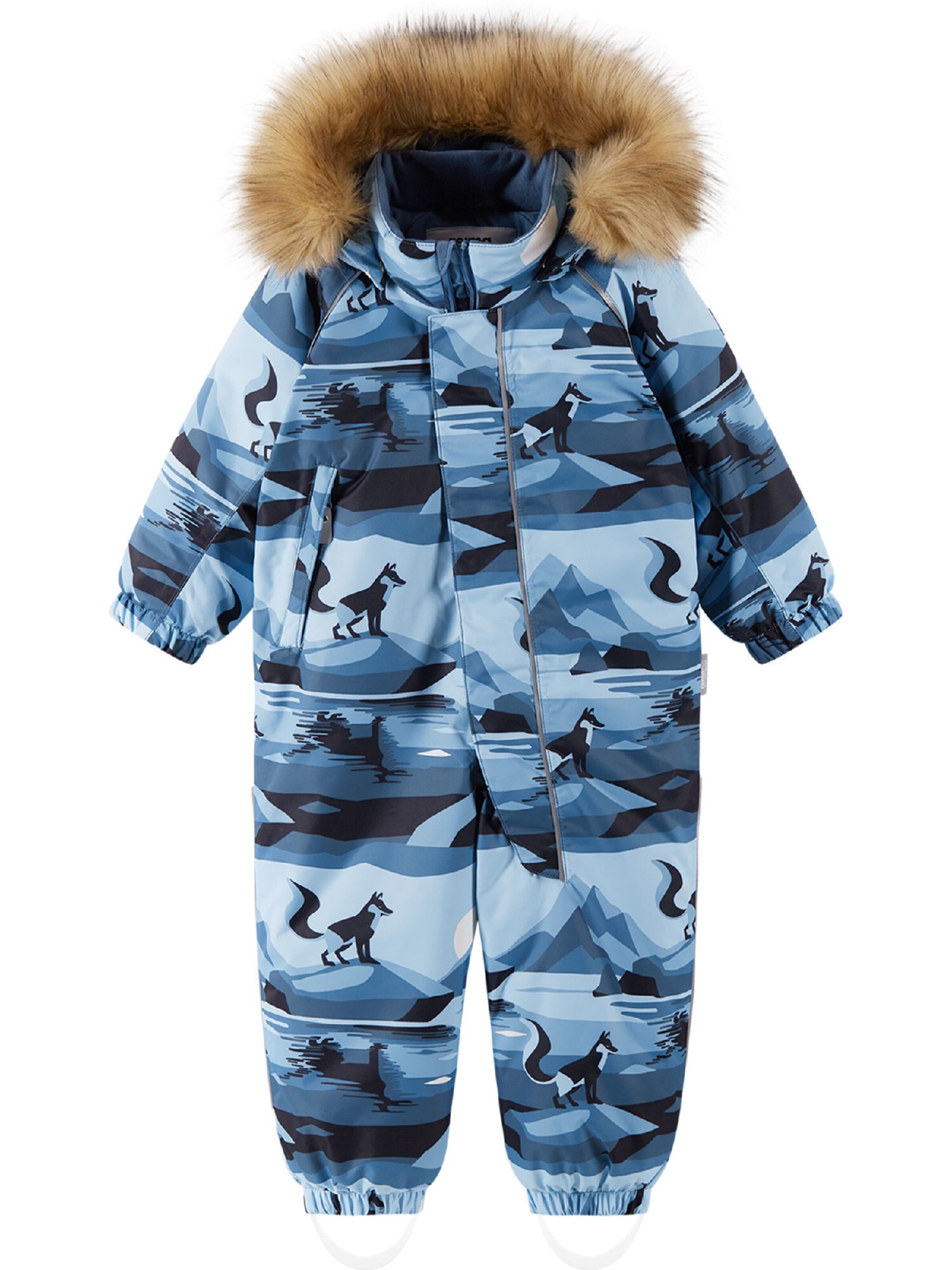 Reima Functioneel pak 'Lappi' in Blauw: voorkant