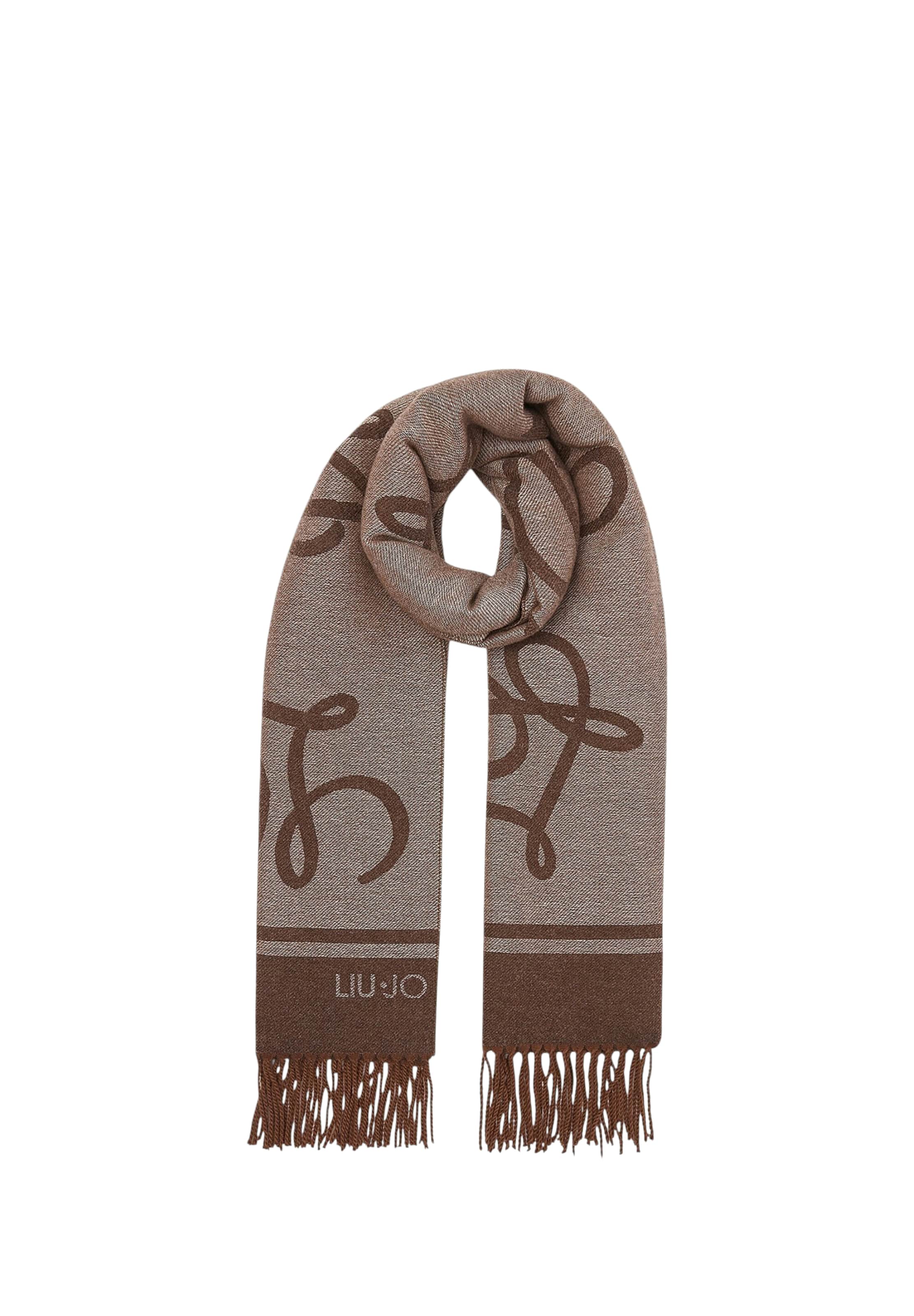 Sciarpa di Liu Jo in beige: frontale