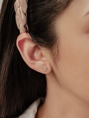 Hey Happiness Oorbellen 'Flower of life' in Goud