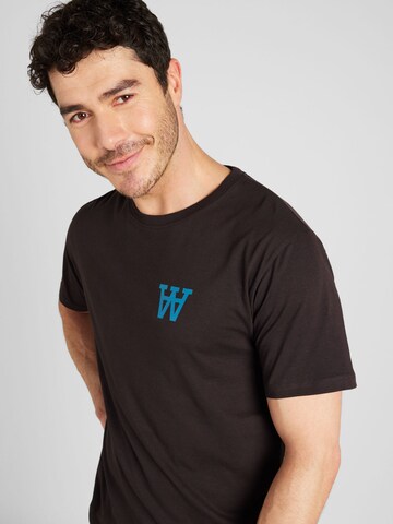 WOOD WOOD - Camiseta en negro