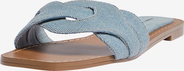 Pull&Bear Mule in Blue: front