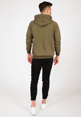 TOP GUN Sweatshirt in Grün
