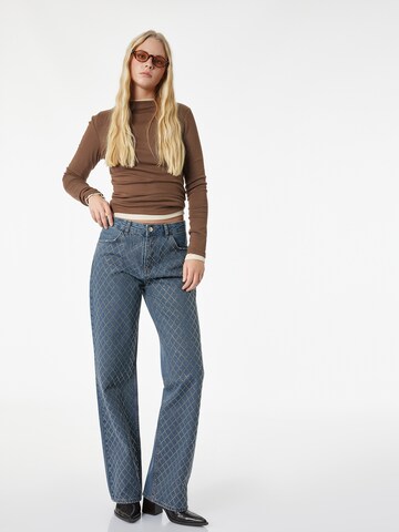 Koton Wide leg Jeans in Blauw: voorkant