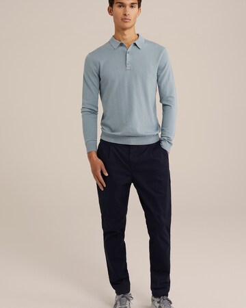 Regular Pantalon chino WE Fashion en bleu
