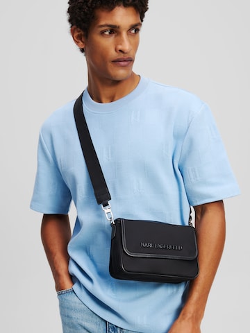 Borsa a tracolla di Karl Lagerfeld in nero