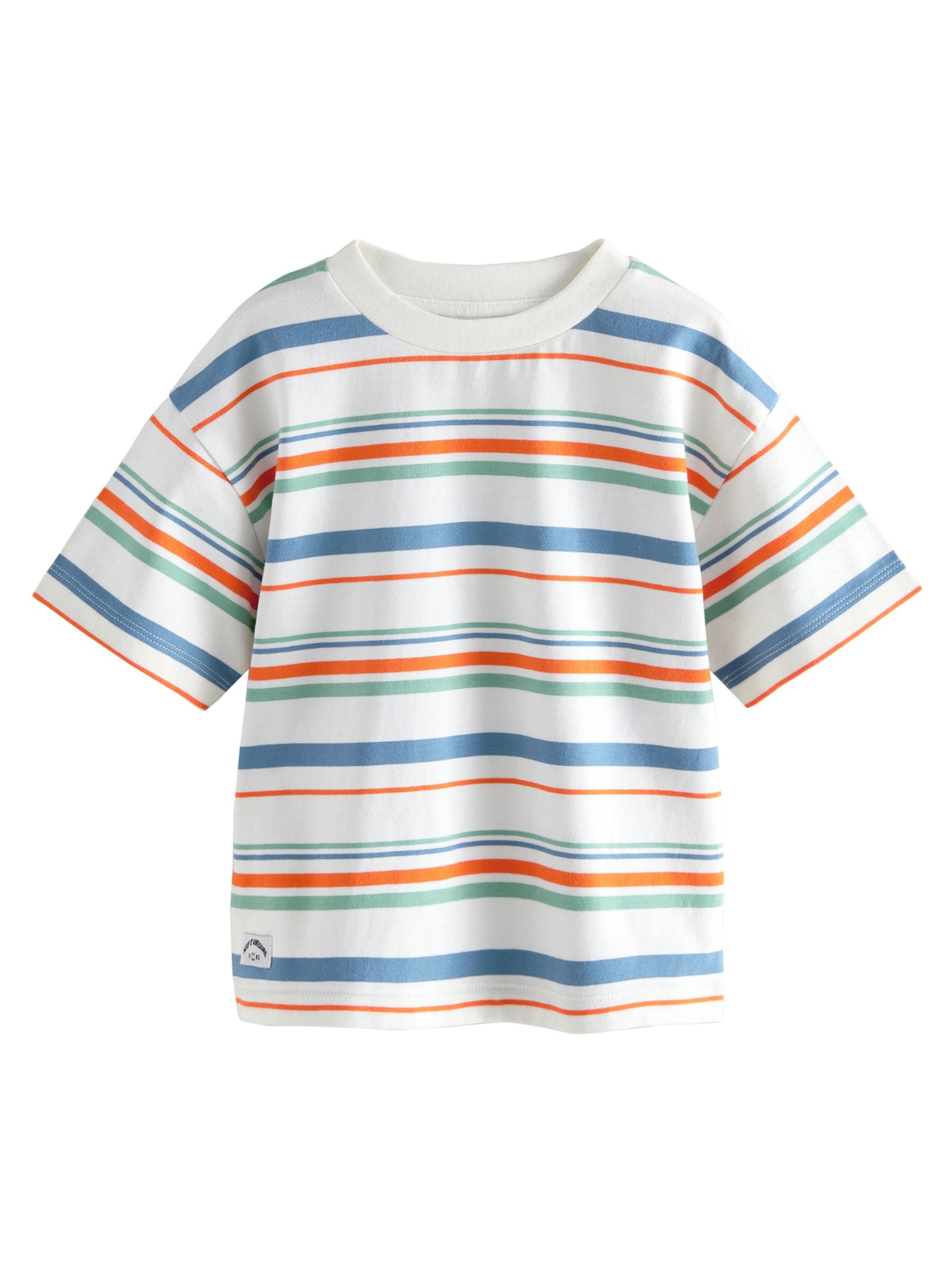 Next Μπλουζάκι 'gestreift' σε μπλε: μπροστά