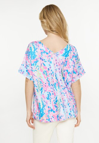 Usha Shirt 'Fashion Look' in Blauw