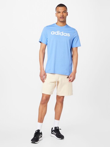 ADIDAS SPORTSWEAR Funkčné tričko 'Essentials' - Modrá