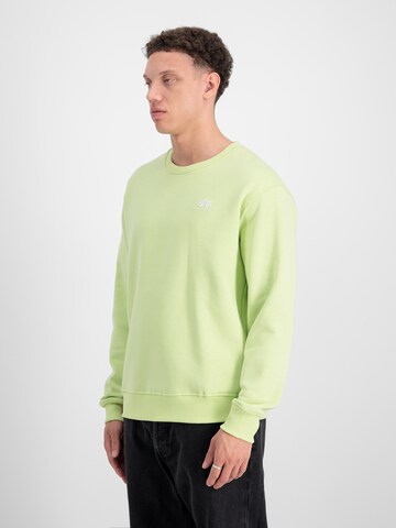 Sweat-shirt ALPHA INDUSTRIES en vert