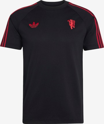 T-Shirt fonctionnel 'MUFC' ADIDAS PERFORMANCE en noir : devant