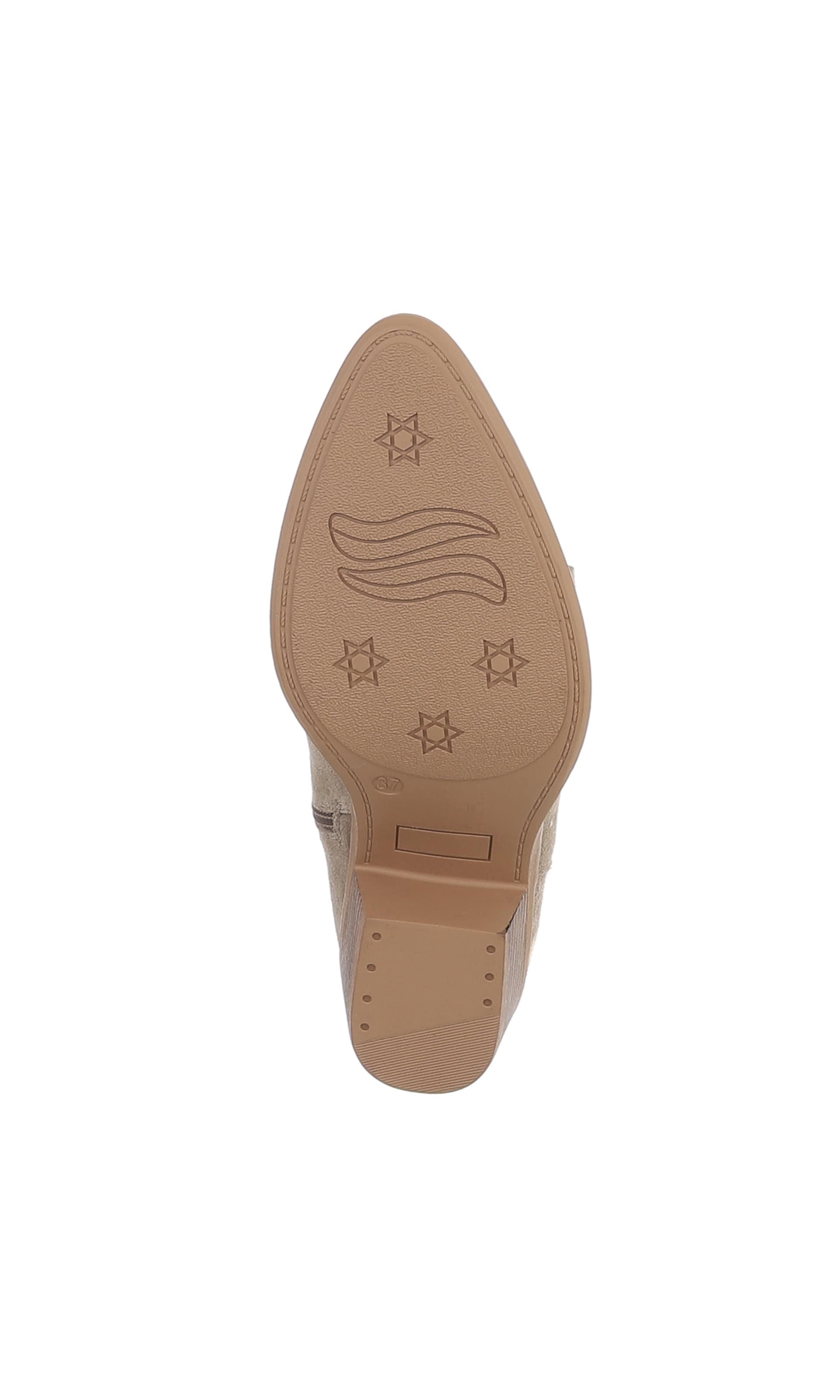 Ital-Design Cowboystiefel in Beige