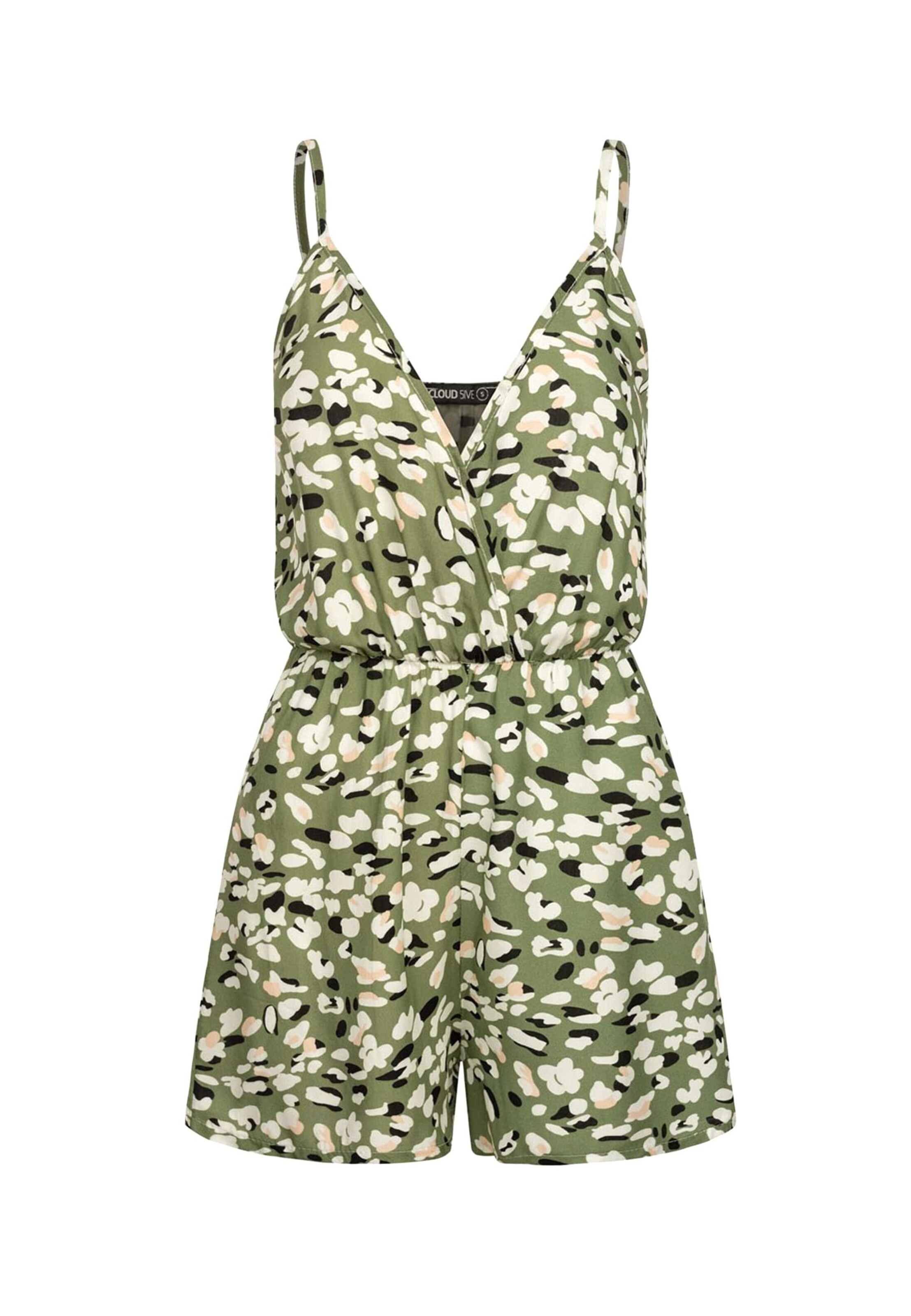 Cloud5ive Jumpsuit in Grün: Vorderseite