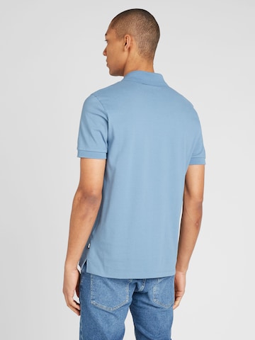 BOSS Black Poloshirt 'Pallas' in Blau