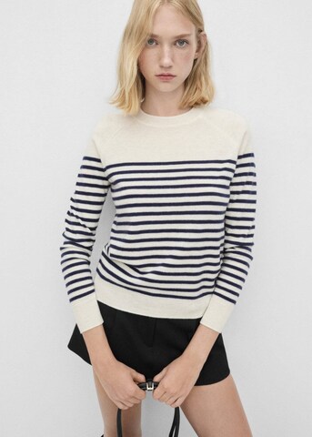 MANGO Trui 'Serrano' in Beige: voorkant