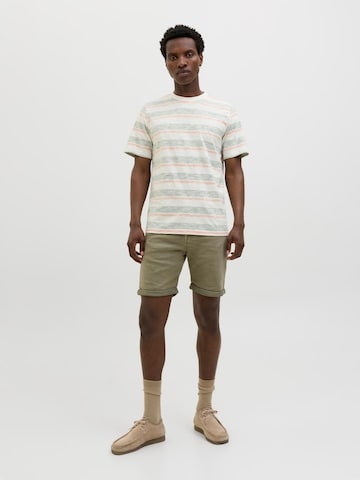 žalia JACK & JONES Marškinėliai 'JJBIRK'