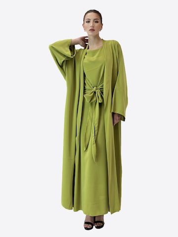 Robe Elara en vert : devant
