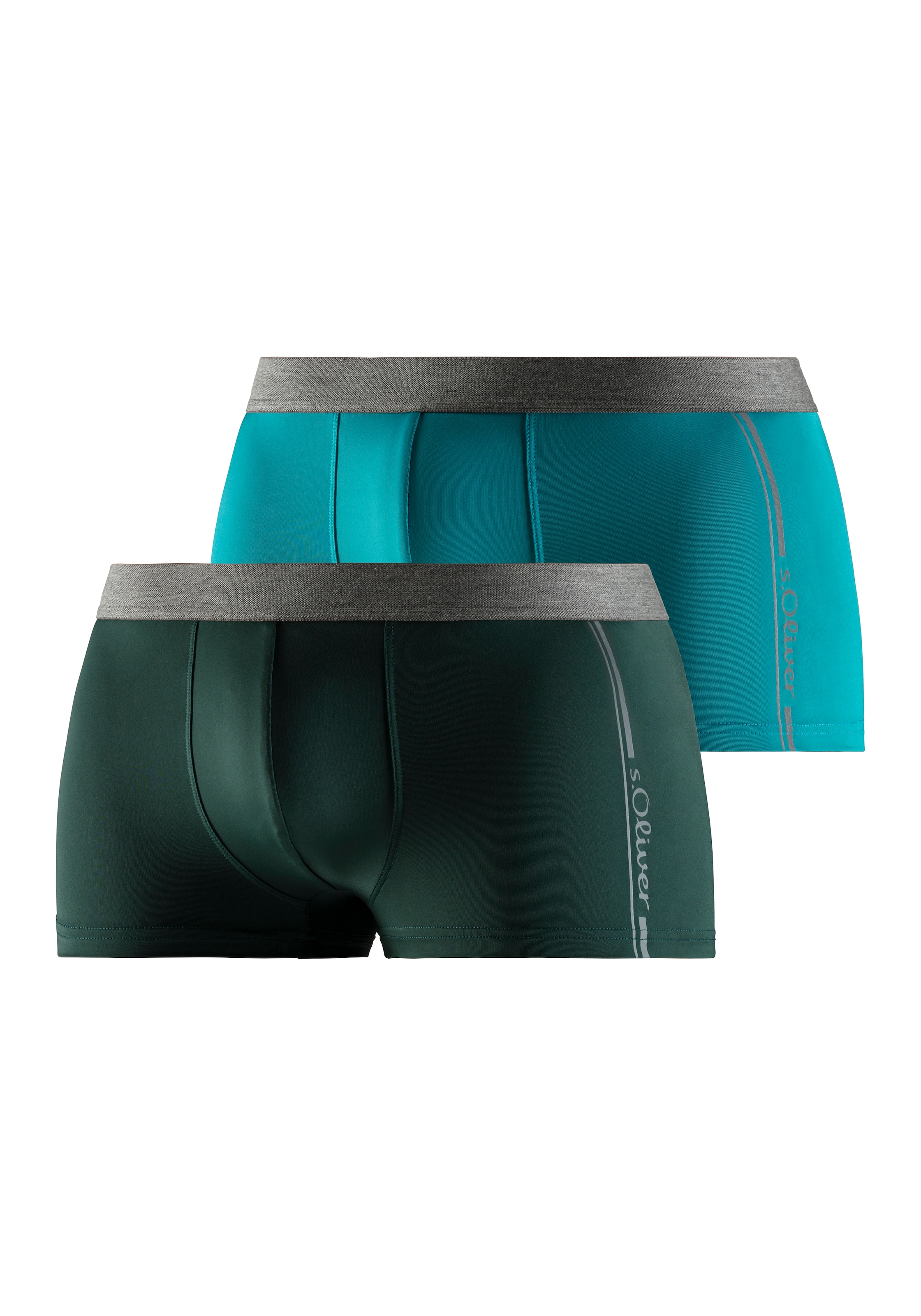 Boxer di s.Oliver in blu: frontale