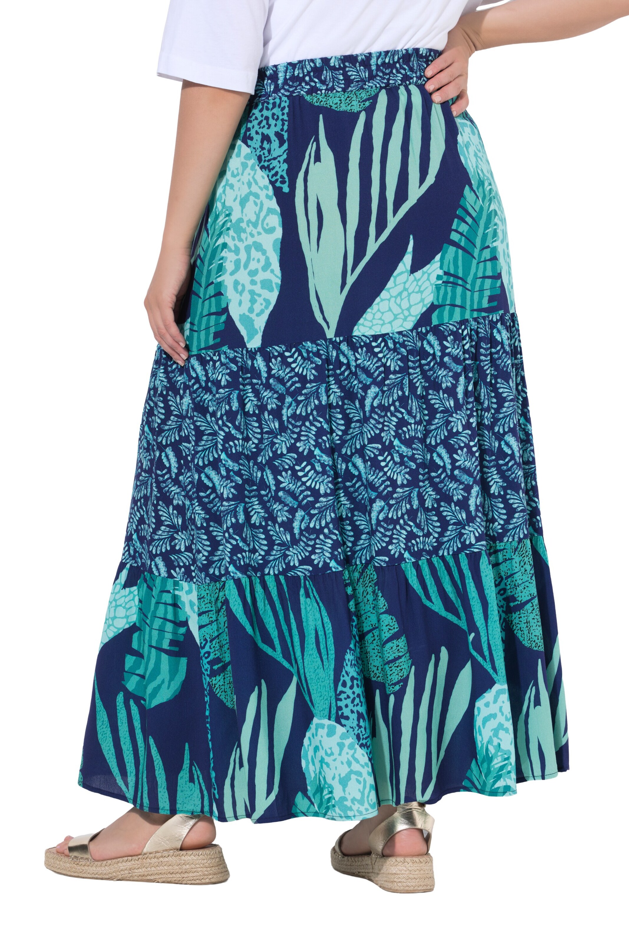 Ulla Popken Rok in Blauw