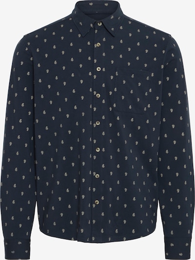 BLEND Košulja 'BHDARVIN' u bež / morsko plava, Pregled proizvoda