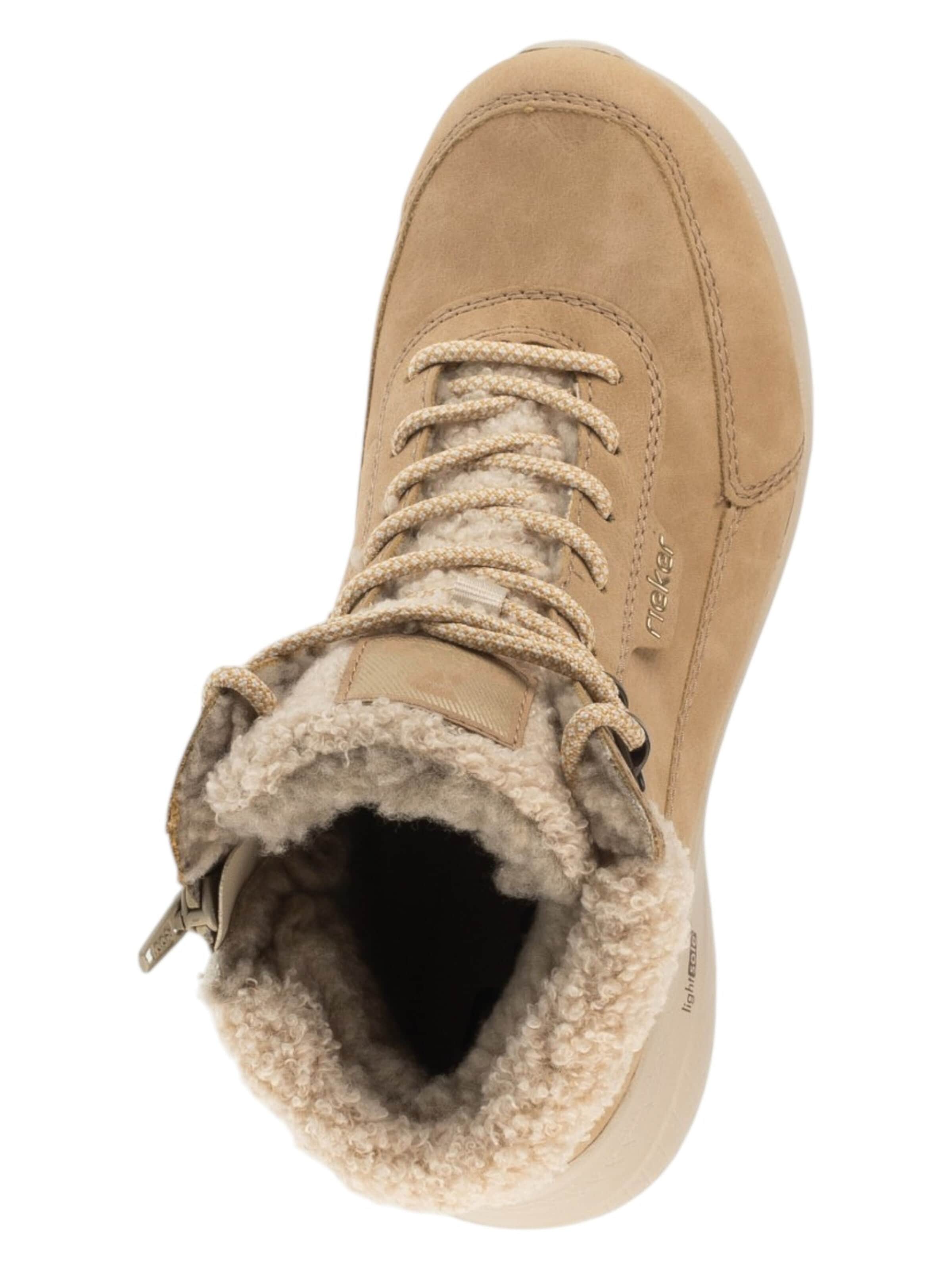 Bottes à lacets 'Rieker Booties' Rieker en beige
