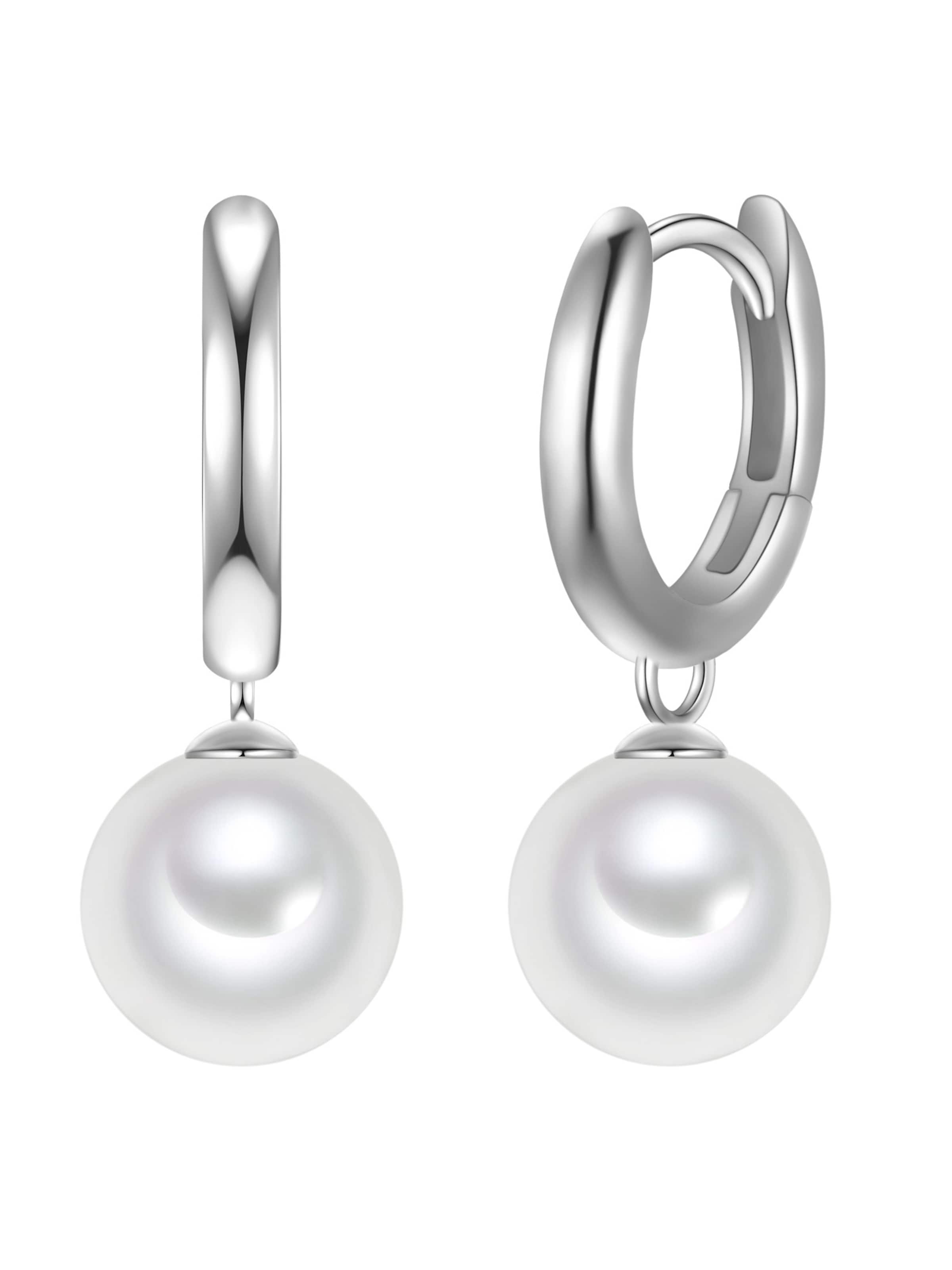 Rafaela Donata Ohrringe in Silber: Vorderseite