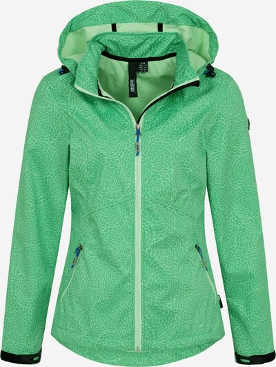 LPO Softshelljacke 'Ira' in grün / weiß, Produktansicht