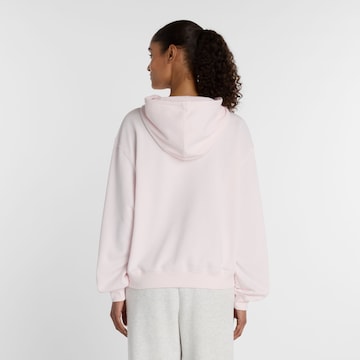 new balance Sweatshirt 'Wavy' in Pink