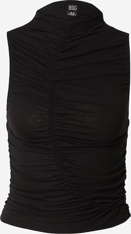 BDG Urban Outfitters Tričko – černá: přední strana