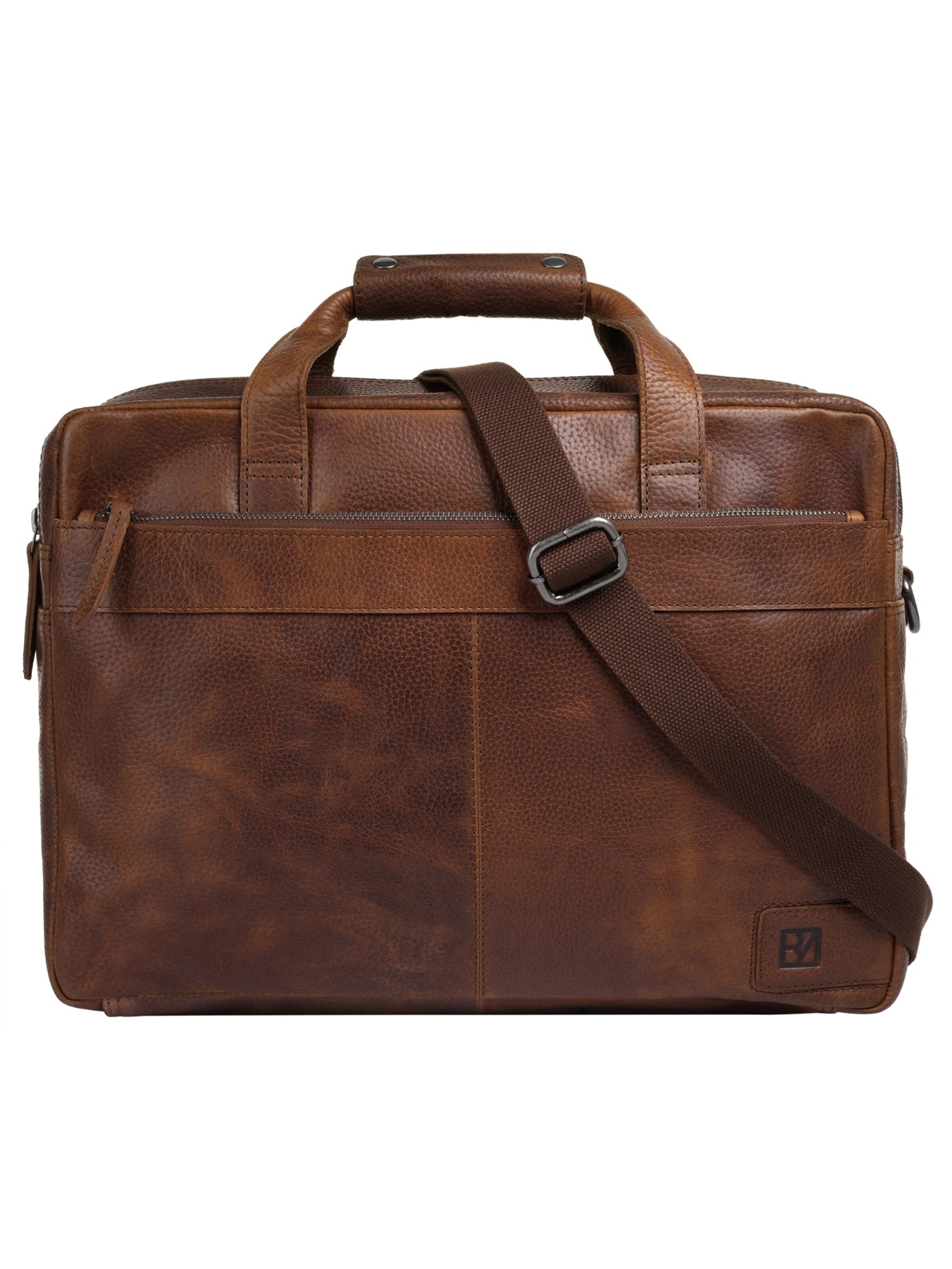 BODENSCHATZ Briefcase in Brown: front