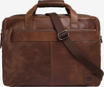 BODENSCHATZ Briefcase in Brown: front