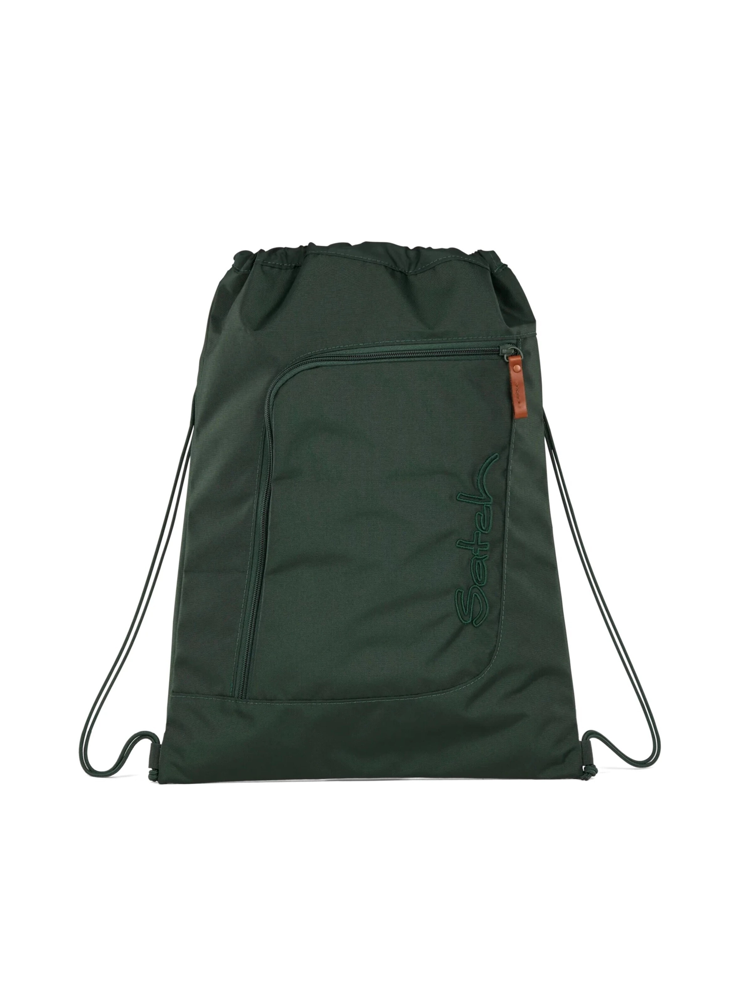 Satch Gym Bag 'Sportbeutel Sportbeutel' in Green: front